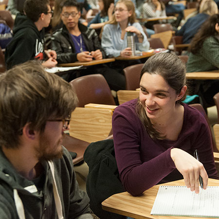 WUSTL students gathered in Brown Hall Nov. 1 for the first Clinton Global Initiative University applicant workshop.